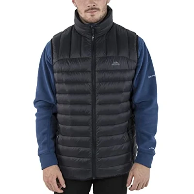 Image of Trespass Mens Down Lightweight Gilet Bodywarmer Padded Outdoor Winter Hoppers