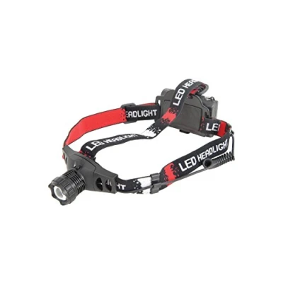 Image of mercury Professional Headlight. Weatherproof, Heavy Duty with 3 Watt Cree LED, W, Black