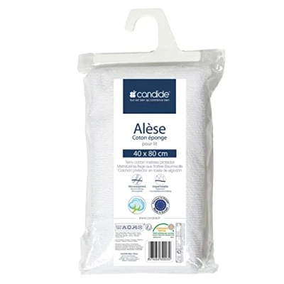 Image of Candide White Terry Mattress Protector, Size to Choose from