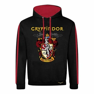 Image of Harry Potter Property Of Gryffindor Adults Black Hoodie Large