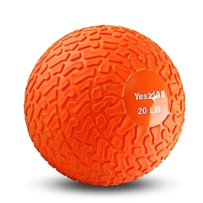 Image of Yes4All LG75 Unisex&#039;s slam Ball, Orange Beast, 9kg
