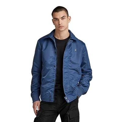 Image of G STAR RAW Men&#039;s Harrington jacket, blue (rank D23650 C143 868), L