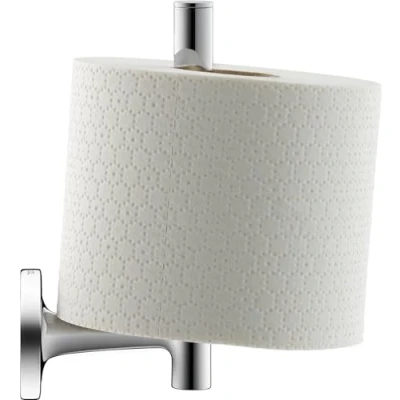 Image of Duravit Replacement Holder, Brass, Chrome, für 1 Rolle