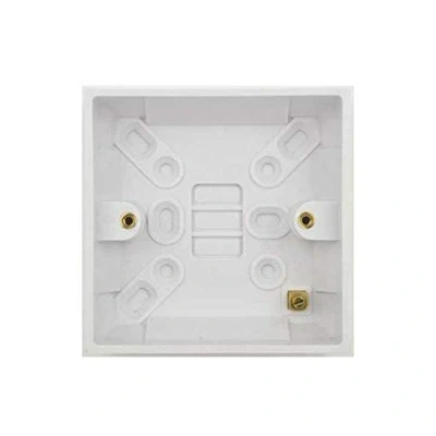 Image of Single Surface Cooker Shower Back Box Pattress 47mm by Lga