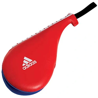 Image of Adidas Double Target Kicking Pad Martial Arts Taekwondo Kickboxing Karate Kick Training Pads