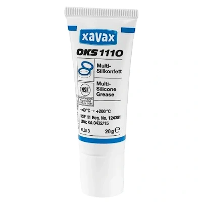 Image of Xavax OKS Multi Silicone Grease For the Care and Maintenance of Coffee Machines Food Safe Transparent, 20 g