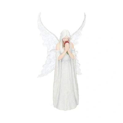 Image of Nemesis Now B2798G6 Love Remains Anne Stokes Figurine 26cm White, Resin