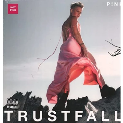 Image of Pink Trustfall Hot vinyl Sealed 2023 UK LP 19658 77266 1