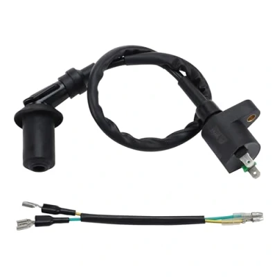 Image of GOOFIT 2 Pins Female Plug Ignition Coil Replacement For 50cc 125cc ATV Dirt Bike and Go Kart