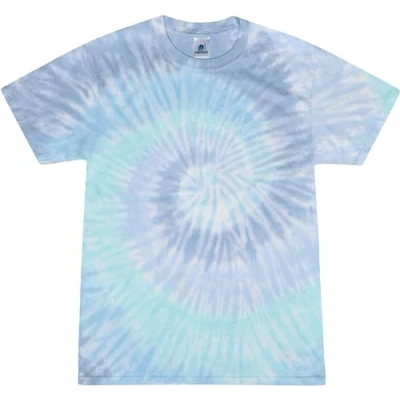 Image of Tie Dyes Men&#039;s Reactive Dyed Flat Collar T Shirt