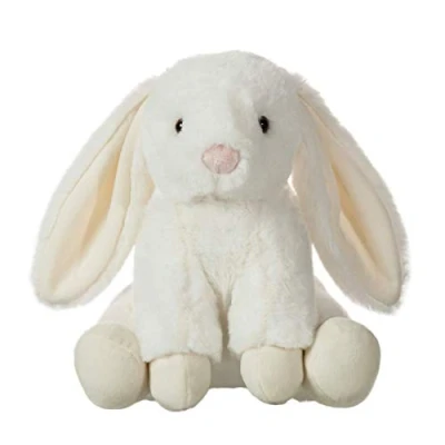 Image of Apricot Lamb Soft Toys Plush Cream Bunny Rabbit Stuffed Animal with Fluffy Ears (Cream Bunny, 8 Inches)