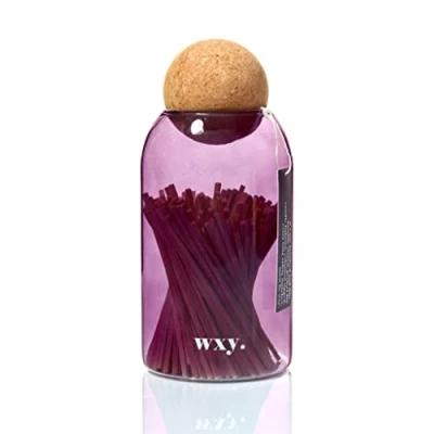 Image of WXY. Cork Stopper Long Matches Deep Purple