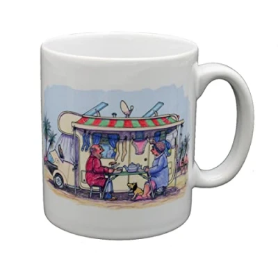 Image of Armand Foster Motorhome Humour Cartoon Funny Gift Mug Cartoons