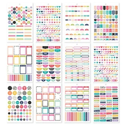 Image of Simple Stories Stickers, Multi Coloured, Medium