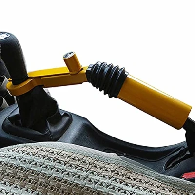 Image of Gear Stick Lock Security Anti Theft Metal Auto for Car Adjustable Multifunction Driver&#039;s Handbrake Truck Van SUV