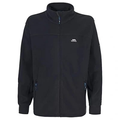 Image of Trespass Men&#039;s Bernal Warm Fleece Jacket, Black, Small