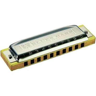 Image of Hohner M533016 Blues Harp Key of C, Chrome