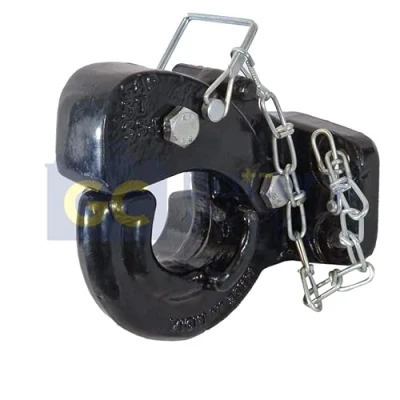 Image of Tow Hitch Pintle Mount NATO Trailer Coupling 15000KG Heavy Duty Towing Industrial Military Agriculture