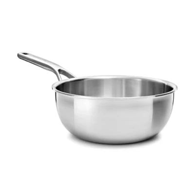Image of KitchenAid Saucepan Multi Ply Stainless Steel ø 20 cm / 2.4 Liter