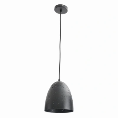 Image of Agra Dome Pendant Ceiling Light Anthracite 1xE27