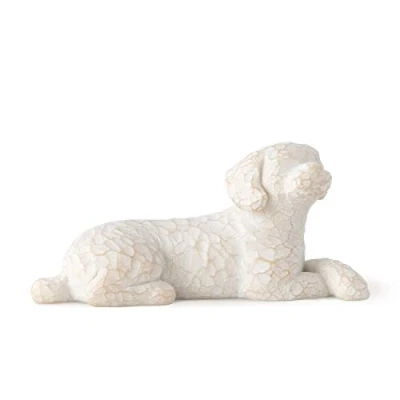 Image of Willow Tree Love My Dog Small Lying Figurine