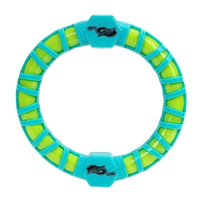 Image of Jazwares Wham O Pets Chewla Hoop Squeak Squeaky Ring Dog Toy