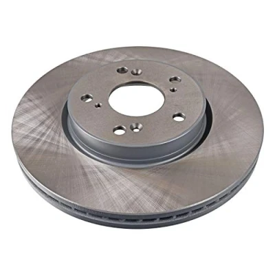 Image of 45251T3VA01, 45251T7WA02, 45251T8MG01 Brake disc BLUE PRINT ADH243133 Front Axle 293mm 25mm 5 Hole 114mm internally vented Coated HONDA: HR V II