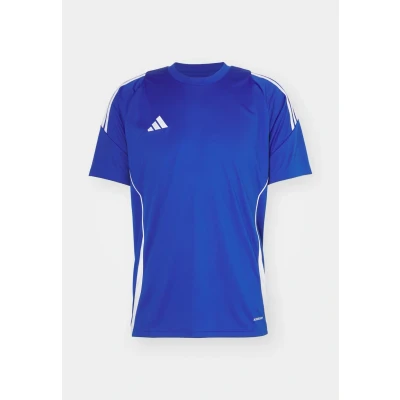 Image of adidas Performance TIRO24 Jersey Sports Tshirt, Men&#039;s, Size: Large, Team royal blue/white