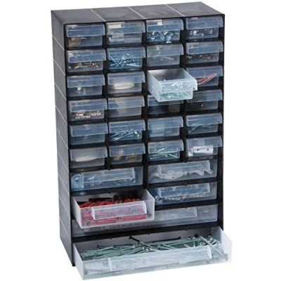 Image of HOMION Multi Drawer Storage Cabinet For Home Garage or Shed Plastic (30 DRAWER)