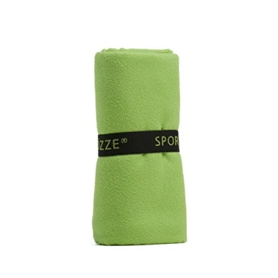 Image of Gözze Absorbent Sports and Gym Towel, Super Soft, Synthetic Fibre, 50 x 100 cm Light Green