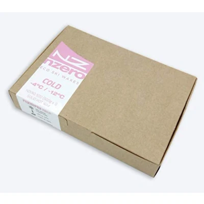 Image of N ZERO Eco Wax Block, 500g Organic Natural for Skiing, Snowboarding COLD Snow Conditions
