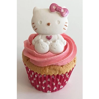 Image of Gorgeous Large Sugar Hello Kitty Edible &amp; Handmade with Love in The UK!