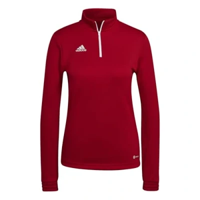 Image of adidas Women&#039;s Entrada 22 Training Top, Team Power Red 2, XS