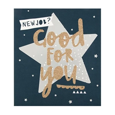 Image of Hallmark 25490656 Medium &quot;Good For You&quot; New Job Card [Old Model]