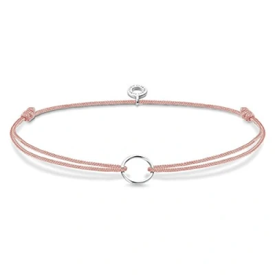 Image of Thomas Sabo Women Charm Bracelet Little Secrets Circle 925 Sterling Silver LS068 173 19 L20v