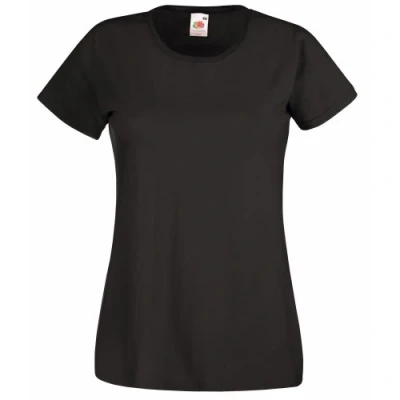 Image of Fruit of the Loom Valueweight T Lady Fit Womens Shirt Multicolour XS