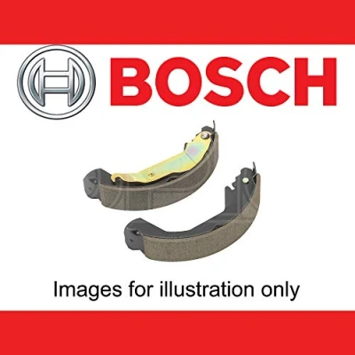 Image of 1075549, 1121669, 1126158, 98AB2200BD, 98AB2200BE Brake Shoes BOSCH 0 986 487 633 203,2mm 38mm FORD: Focus Mk1 Hatchback, Estate