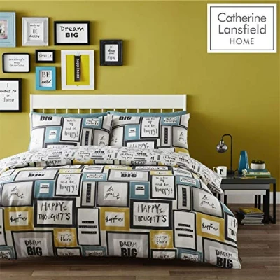 Image of Catherine Lansfield Dream Big Easy Care Single Duvet Set Multi