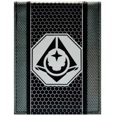 Image of PocketMerch Halo Guardians UNSC Fireteam Osiris Insignia Emblem Wallet Bi Fold Cash, ID &amp; Card Holder, Silver