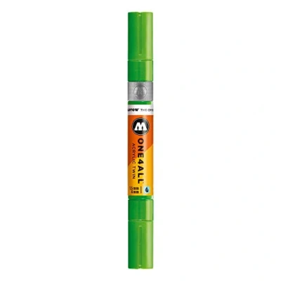 Image of Molotow One4All Acrylic Twin Marker 219 Neon Green Fluorescent