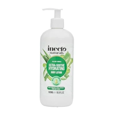 Image of Inecto Naturals Ultra Soothe Hydrating Aloe Vera Body Lotion 500ml