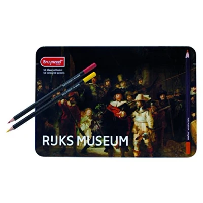 Image of Bruynzeel Rijksmuseum 50 colored pencils