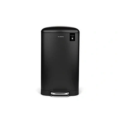 Image of Les Collectors Pedal kitchen bin Stainless steel n867, Capacity 40 L, Removable inner bin, Quiet lid closure, Black