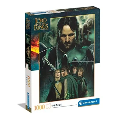 Image of Clementoni 39738 Puzzle The Lord Of Rings Jigsaw 1000 Pieces, For Adults Made In Italy