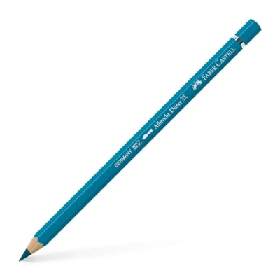 Image of Faber Castell Art &amp; Graphic Albrecht Dürer Watercolour Pencil, (153), Cobalt Torquoise, For Art, Craft, Drawing, Sketching, Home, School, University, Colouring