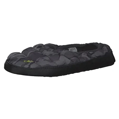 Image of CMP Men&#039;s DOORSTEPS LYINX Slipper, Titanium Black, 6.5/7 UK