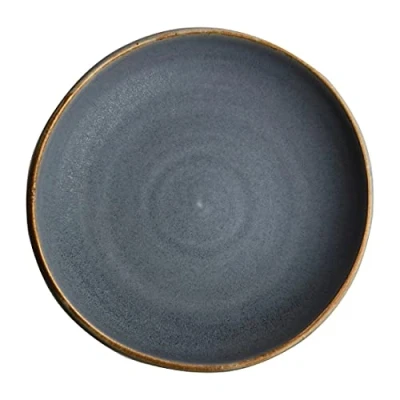 Image of Olympia Canvas Coupe Bowl Blue Granite 230mm (Pack of 6)