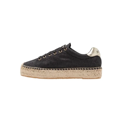 Image of Replay WINN Espadrilles, Women&#039;s, Size: 380, Black shoes