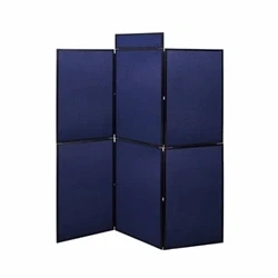 Image of Bi office 6 Panel Showboard Blue