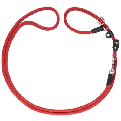 Image of Hunter Freestyle Retriever Leash, 10 mm Diameter x 260 cm Length, Red